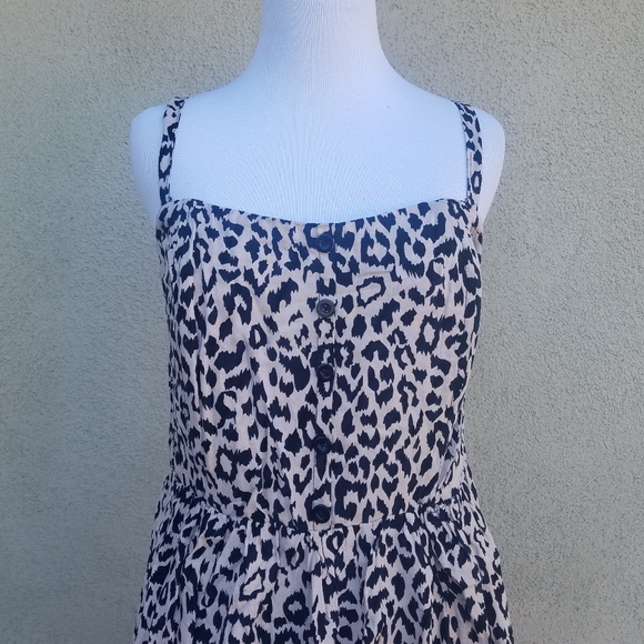 Torrid Plus Size Leopard Print Dress Size 2 - Picture 4 of 9
